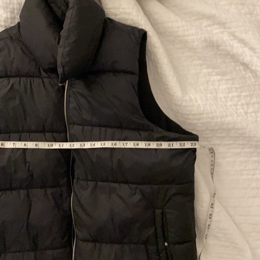Old Navy Men’s Puffer Vest Black Full Zipper XL_8